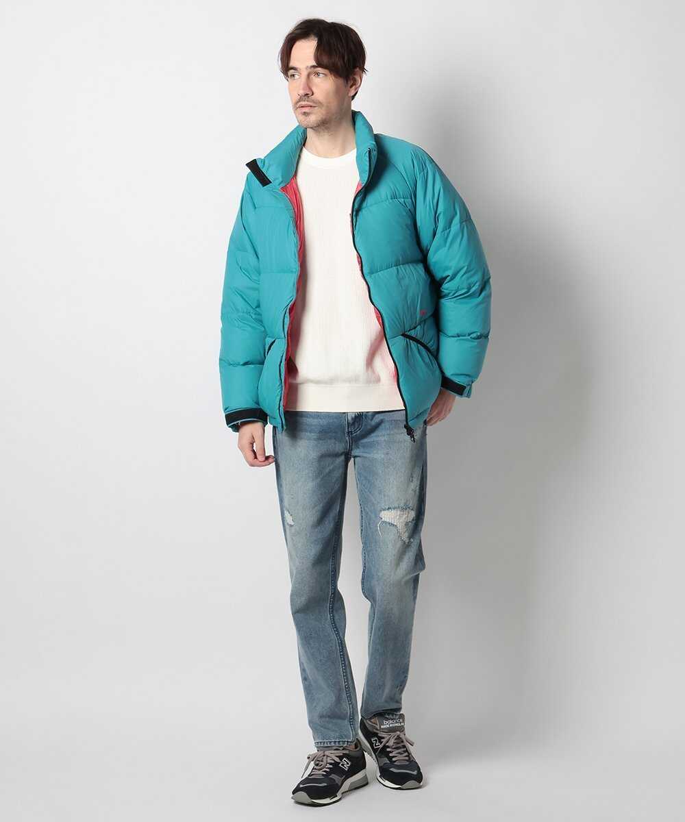 NANGA×DUFFER スタンドカラー ダウンジャケット