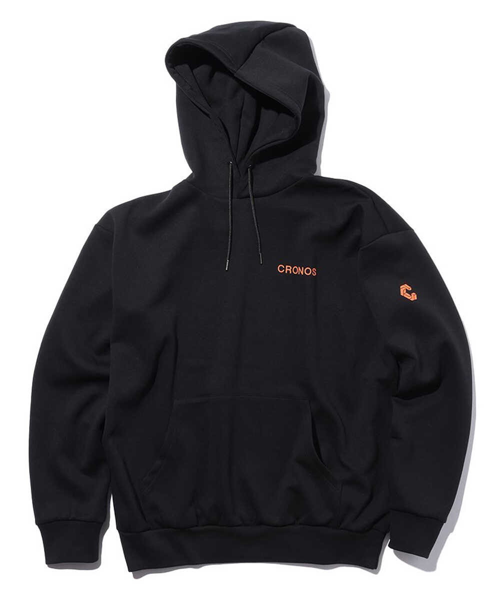 ロゴ プルオーバーパーカ