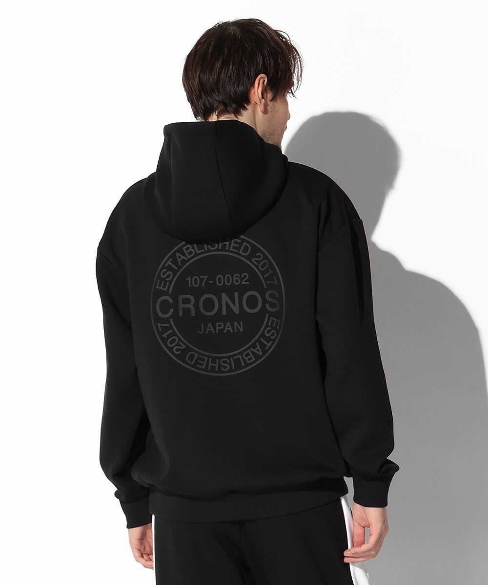 ロゴ プルオーバーパーカ