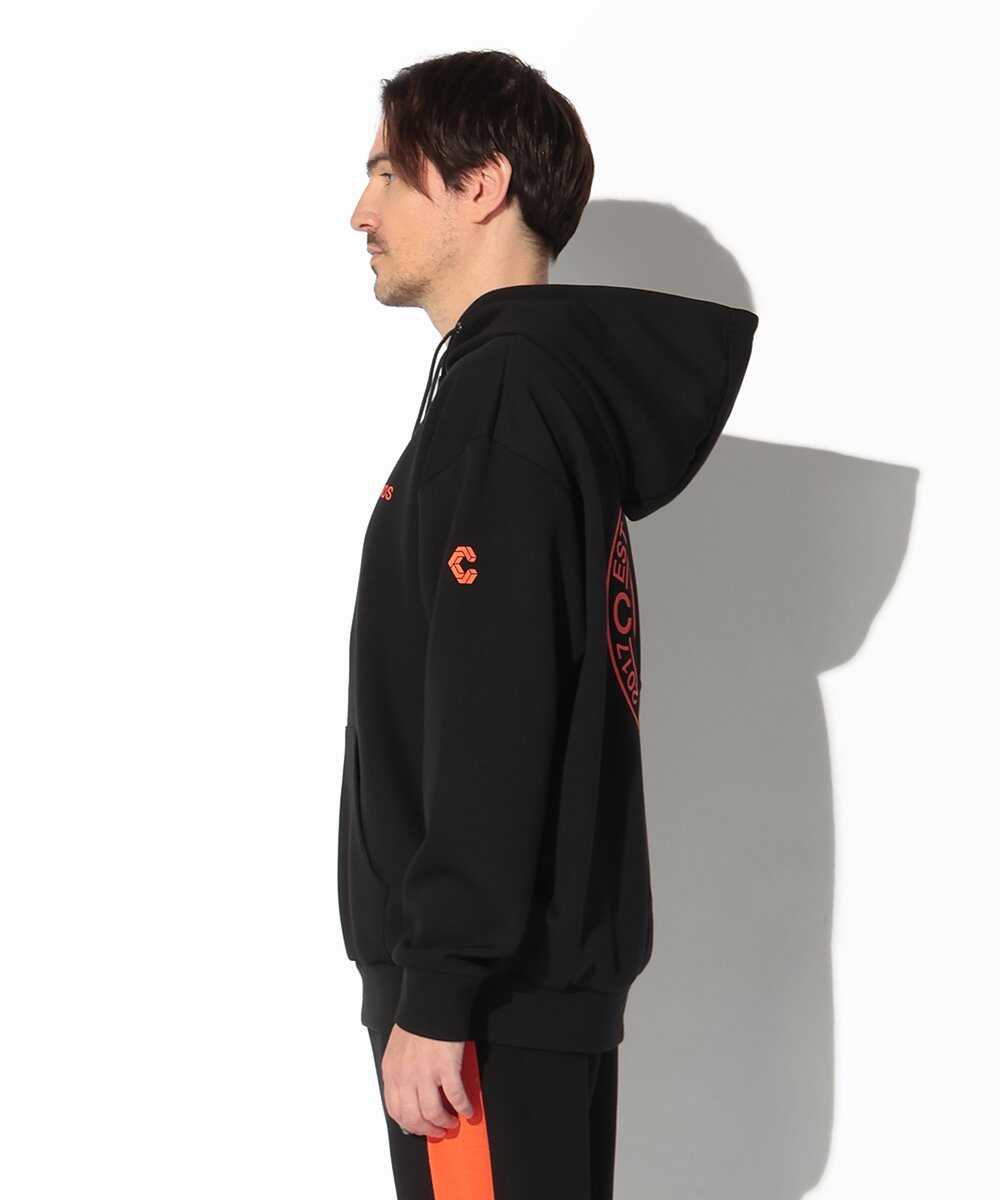 ロゴ プルオーバーパーカ