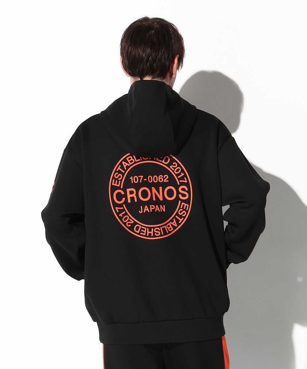 ロゴ プルオーバーパーカ