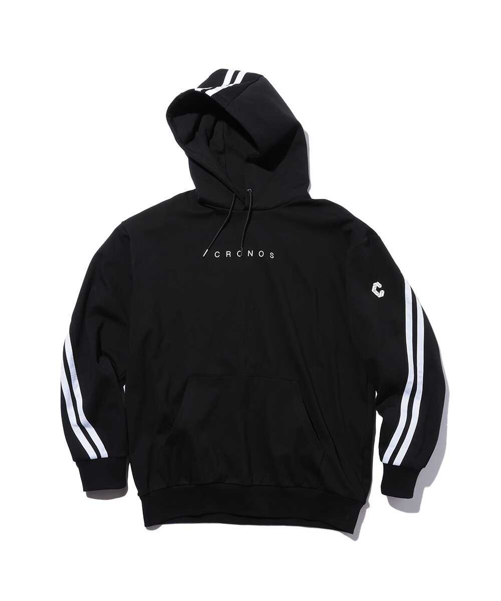 ツインストライプ プルオーバーパーカ