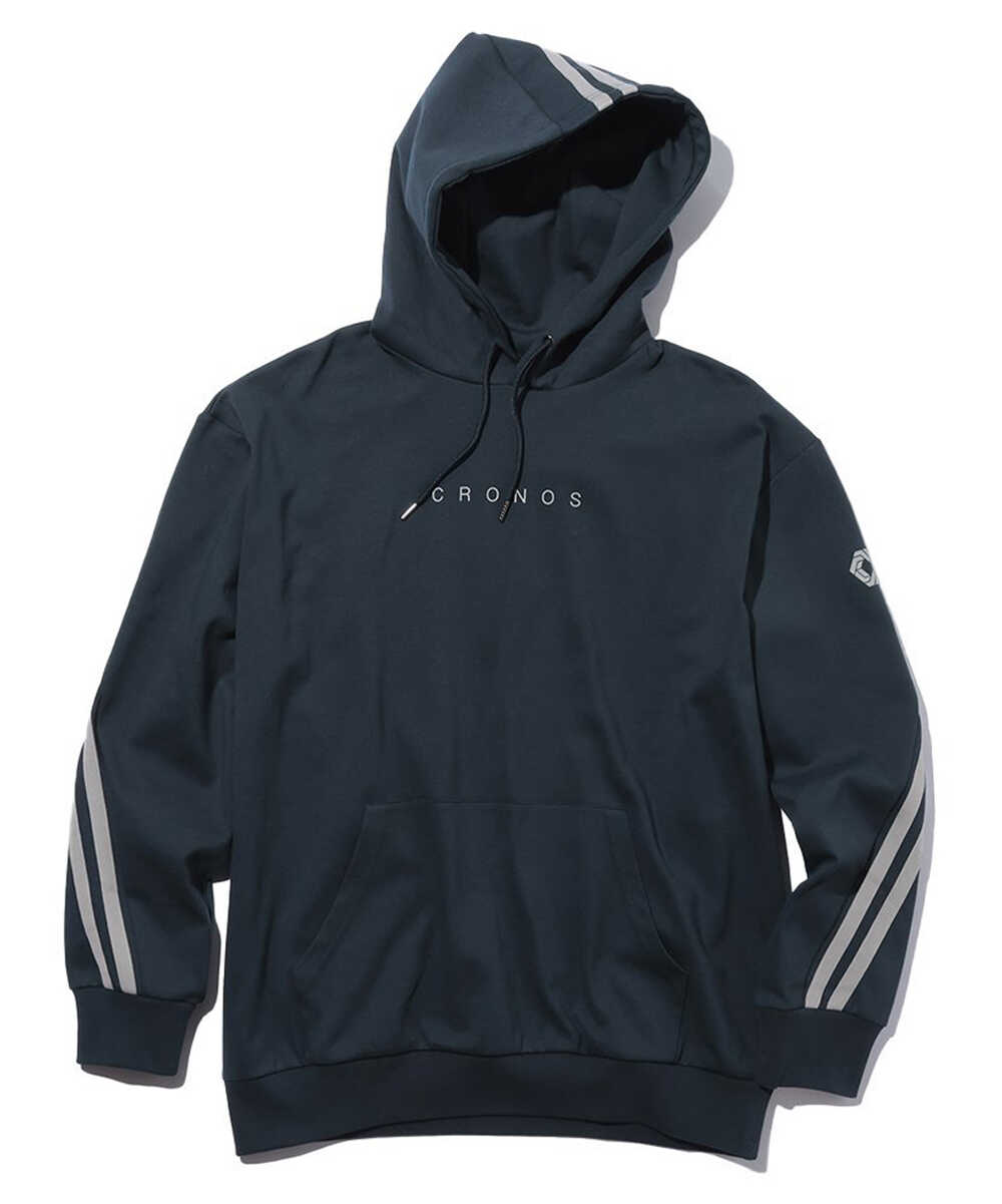 ツインストライプ プルオーバーパーカ