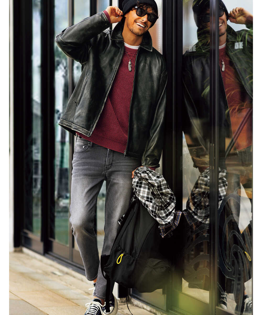 シングルライダースジャケット