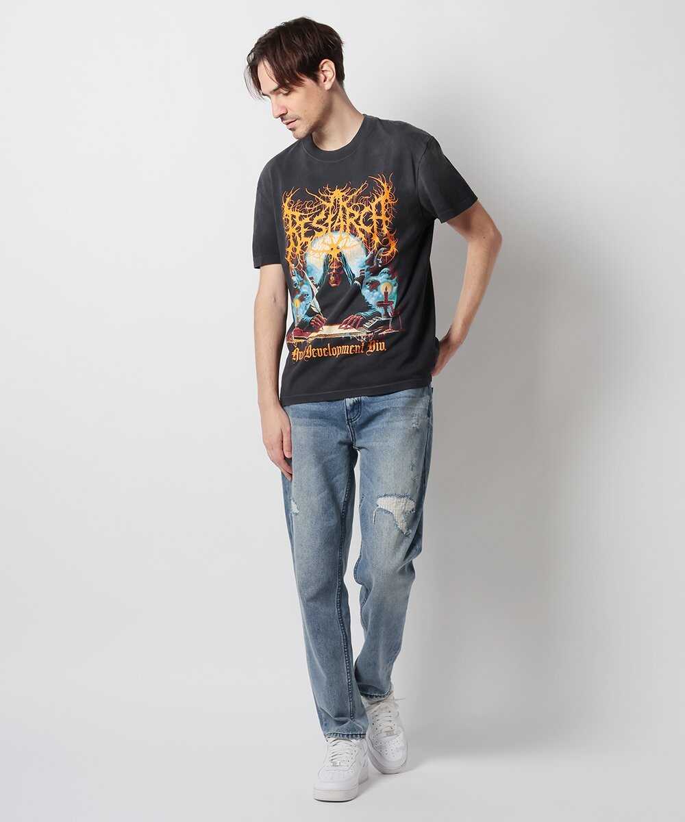 ヴィンテージ風ロックTシャツ