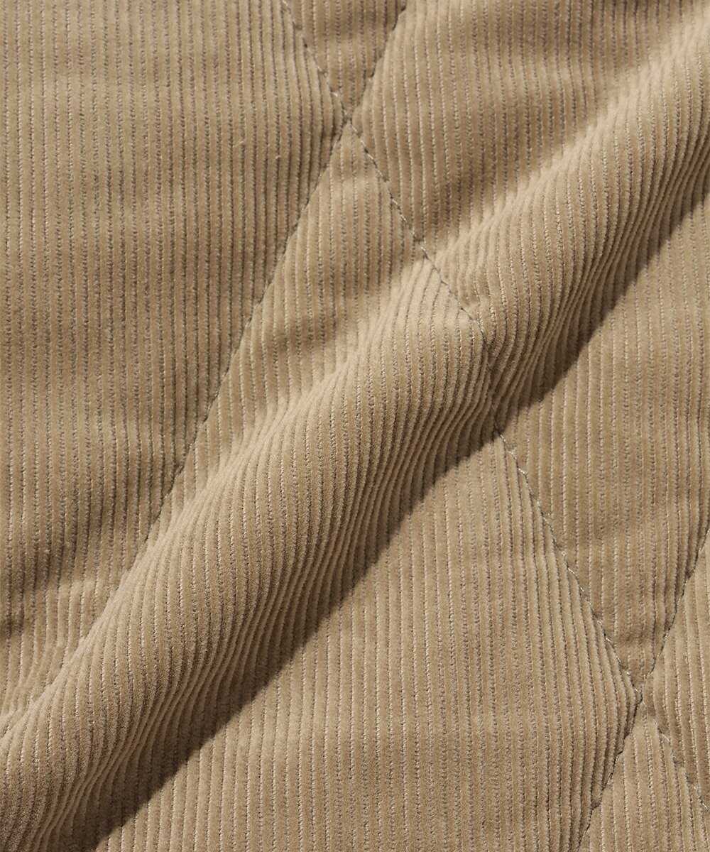 撥水コーデュロイ素材 “COLD WIND”フルジップジャケット