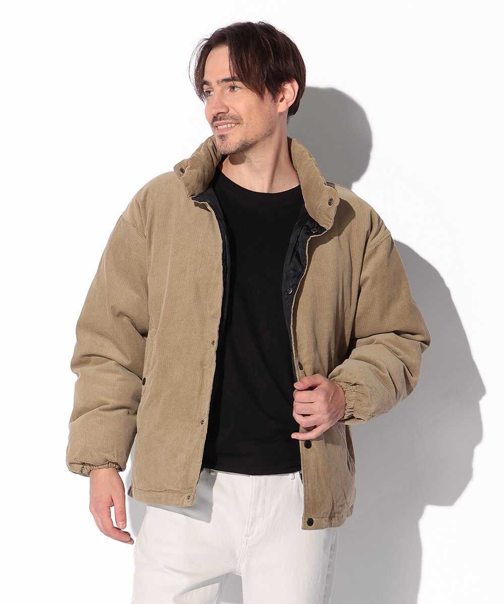 撥水コーデュロイ素材 “COLD WIND”ボタンジャケット