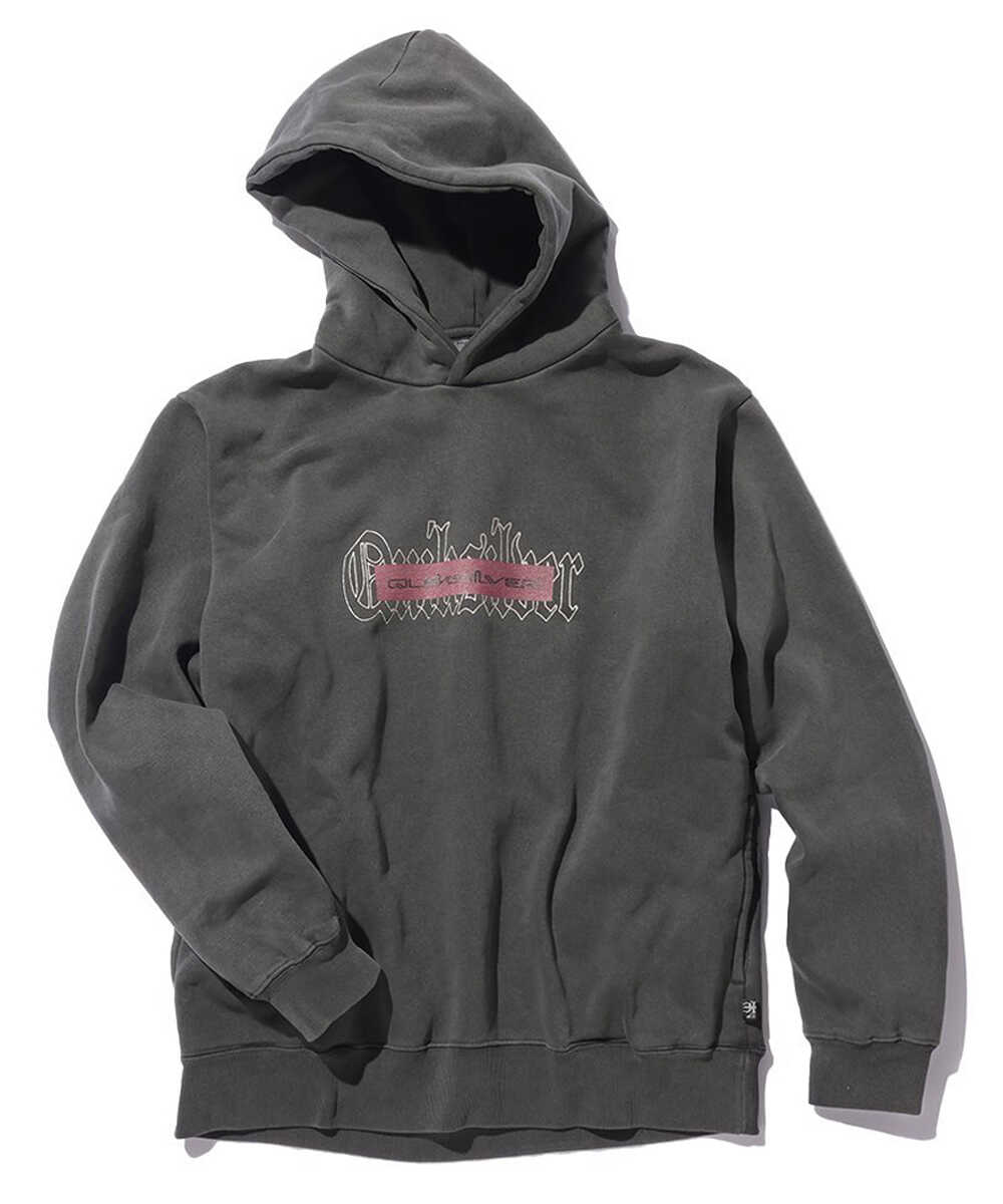 ロゴ入り 裏起毛スウェットパーカ