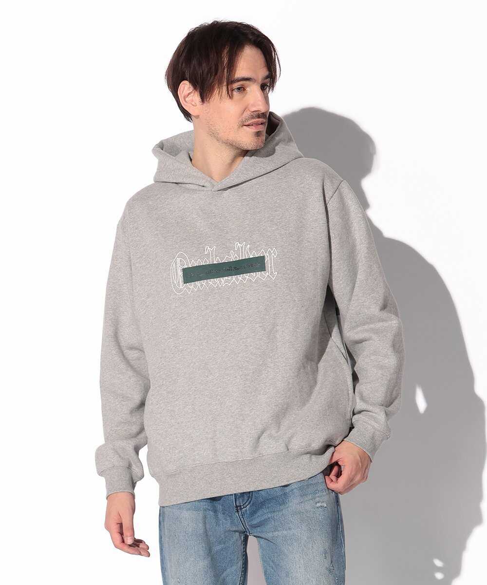 ロゴ入り 裏起毛スウェットパーカ