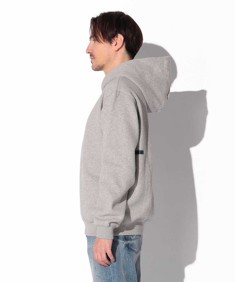 ロゴ入り 裏起毛スウェットパーカ