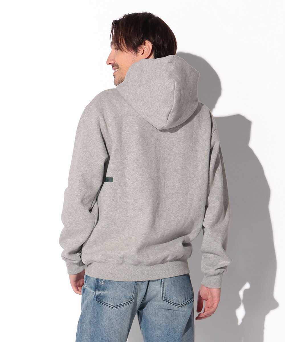 ロゴ入り 裏起毛スウェットパーカ