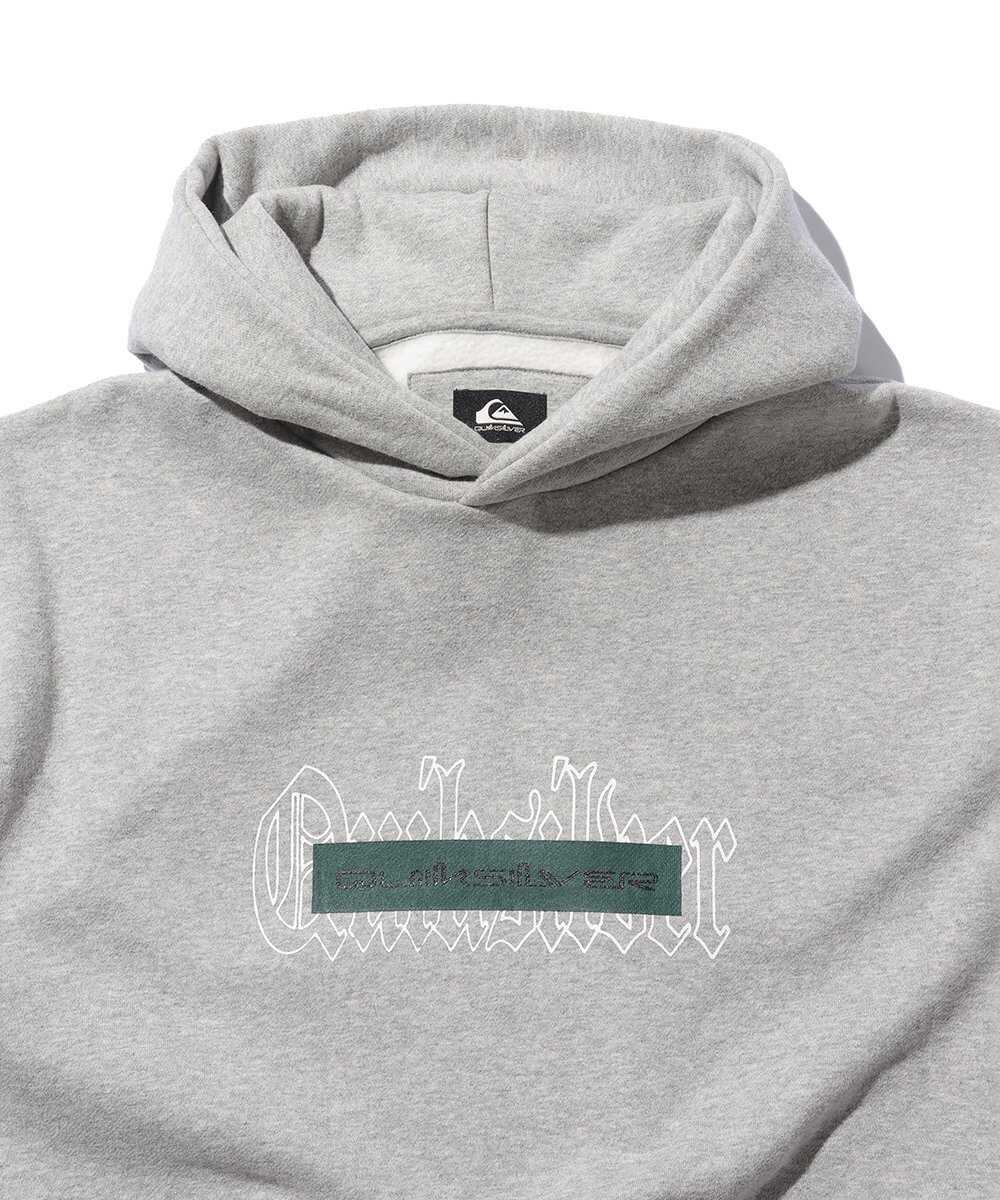 ロゴ入り 裏起毛スウェットパーカ