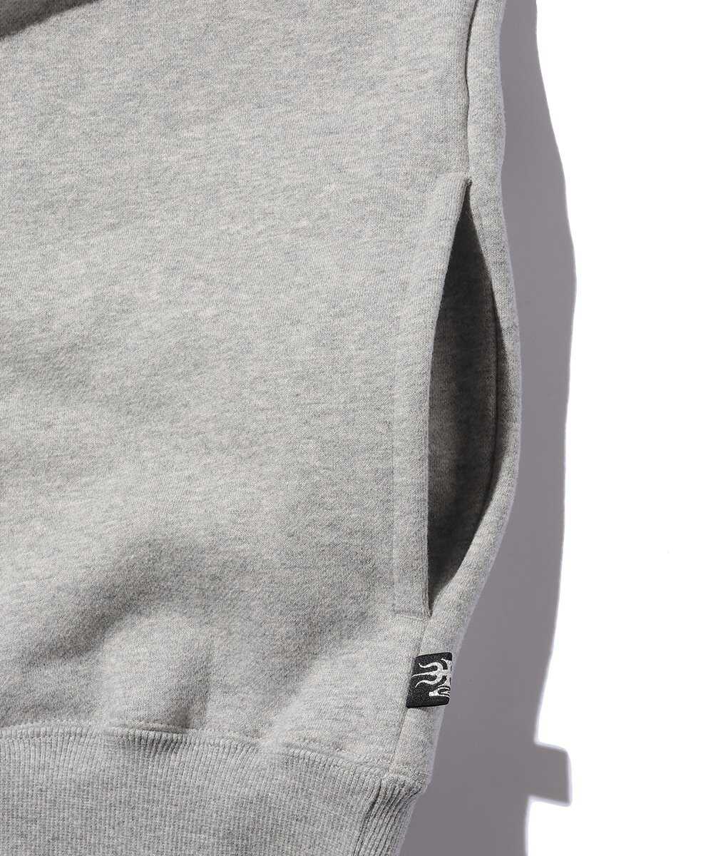 ロゴ入り 裏起毛スウェットパーカ