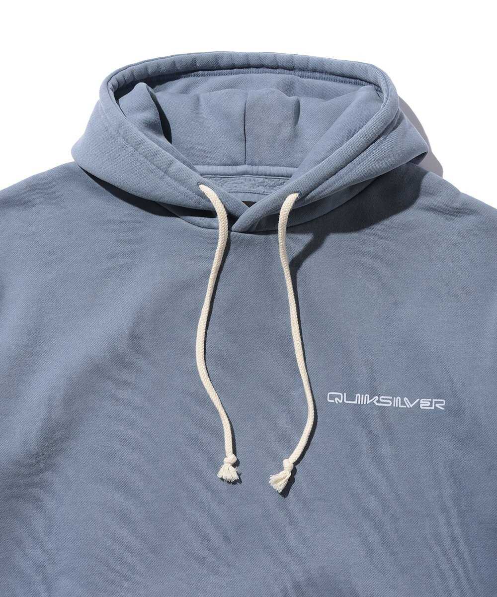 グラフィックプリント入り 裏起毛スウェットパーカ