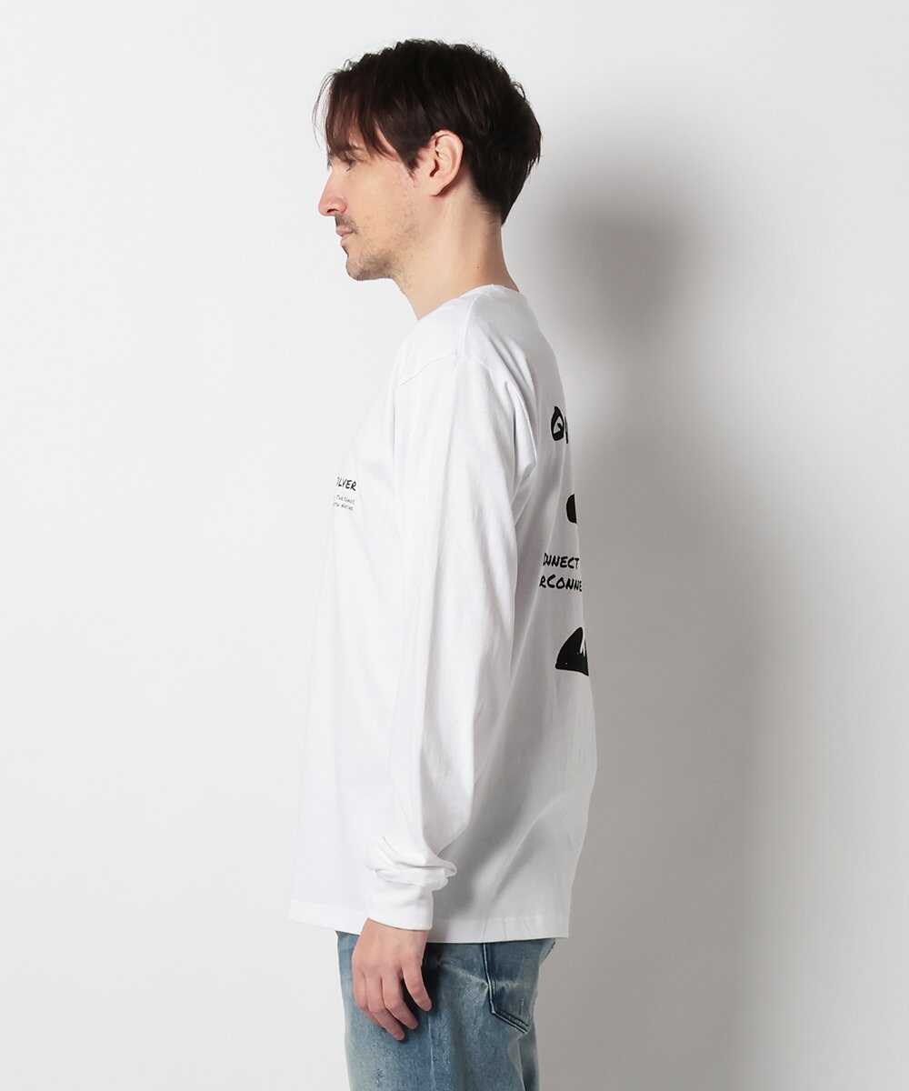 バックプリント コットンクルーネックTロンT