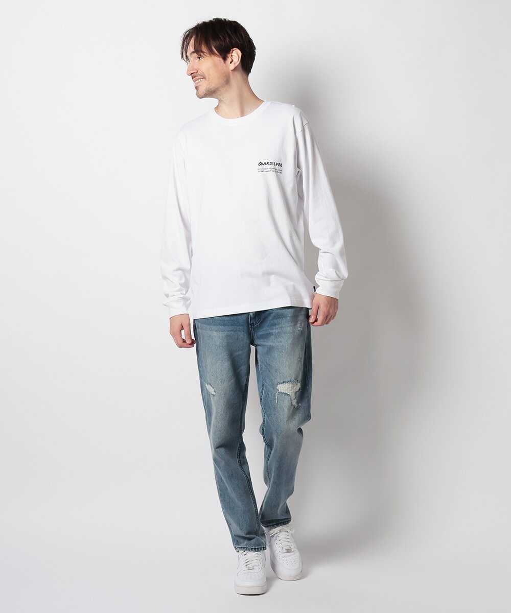 バックプリント コットンクルーネックTロンT