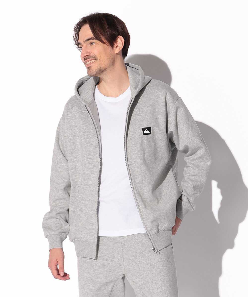 WR バックプリント ジップアップパーカ 防風 撥水(セットアップ)