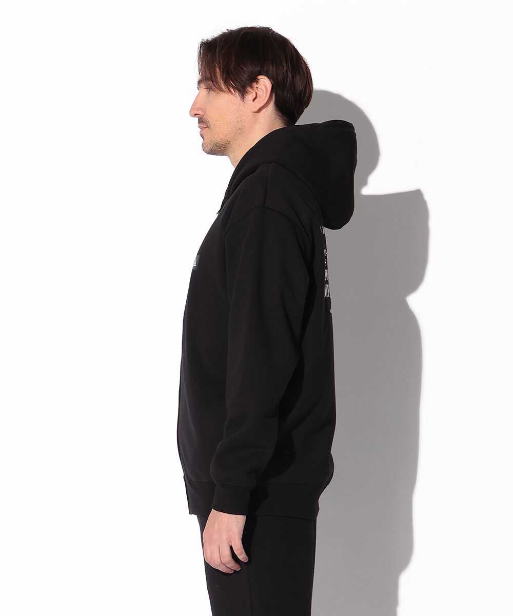 WR バックプリント ジップアップパーカ 防風 撥水(セットアップ)