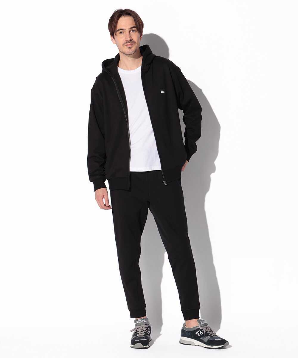 WR バックプリント ジップアップパーカ 防風 撥水(セットアップ)