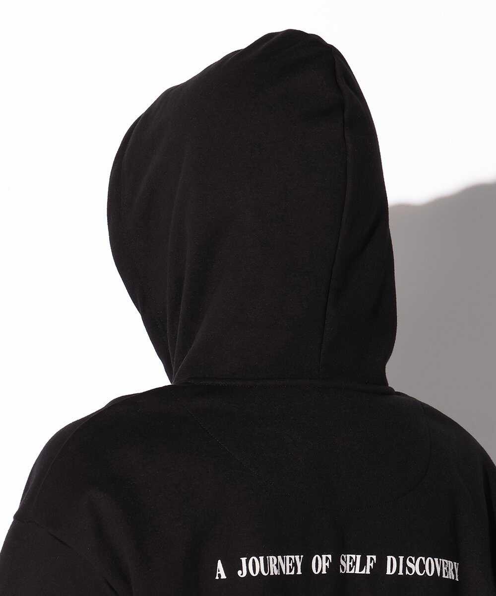 WR バックプリント ジップアップパーカ 防風 撥水(セットアップ)