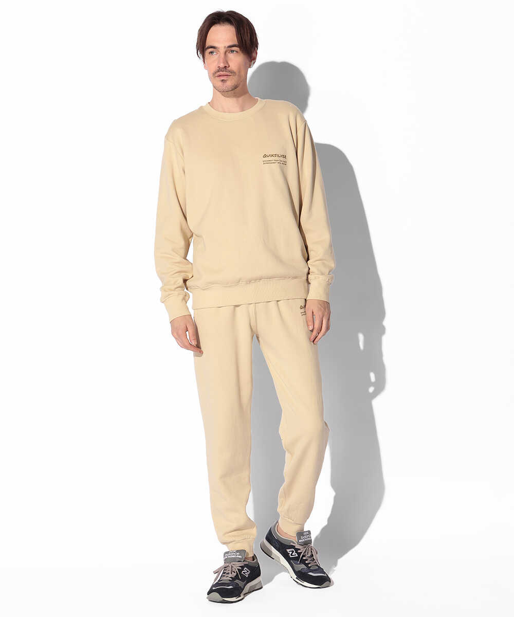 バックプリント 裏起毛スウェット (セットアップ)