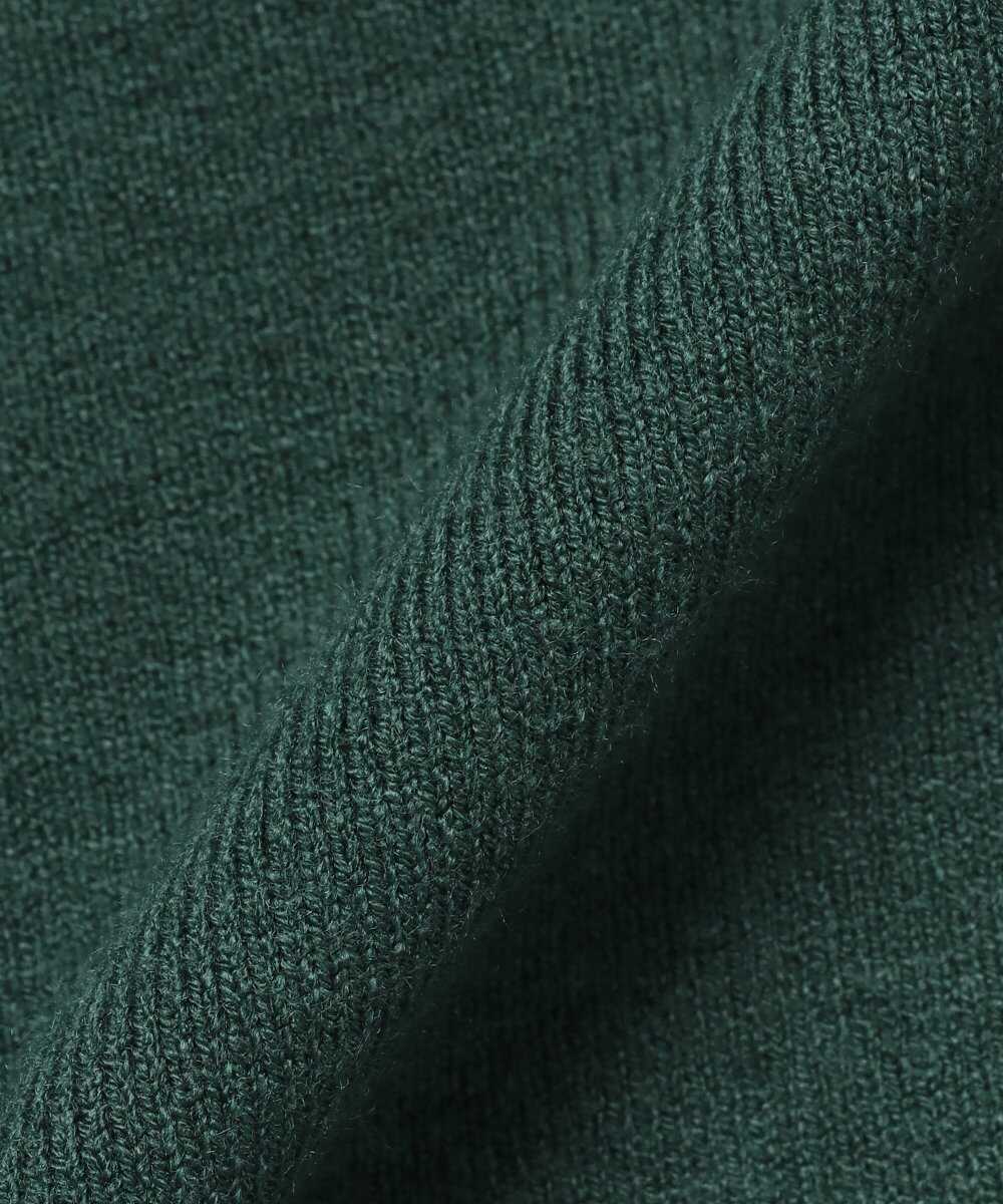 レタリング刺繍 ジップニット