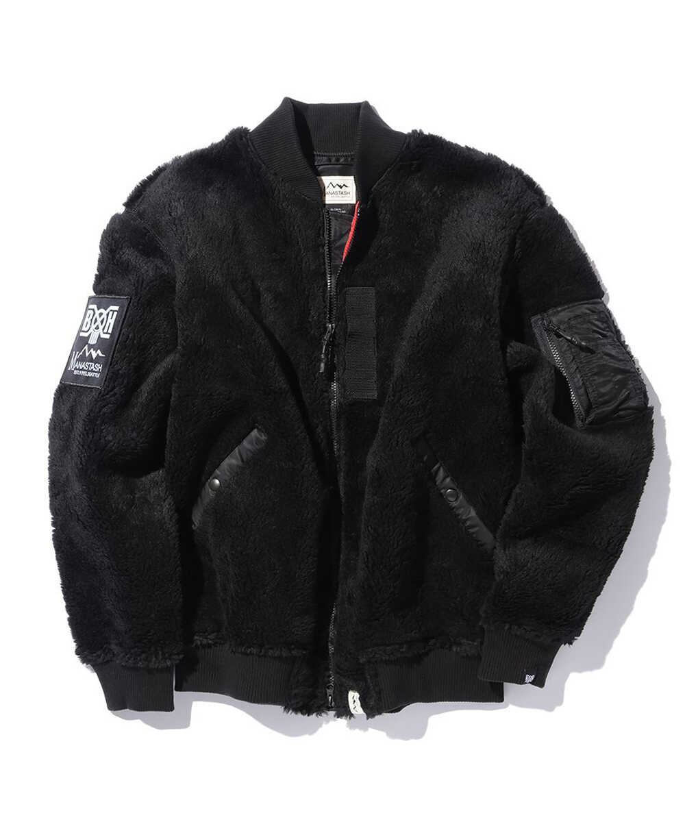 バウンティ ハンターコラボ ボアフリースMA-1