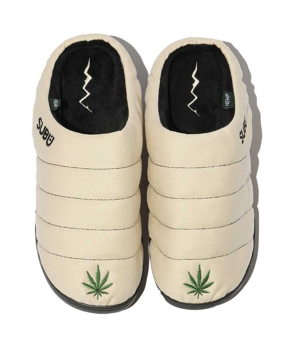 スブxマナスタッシュ ヘンプツイル素材サンダル