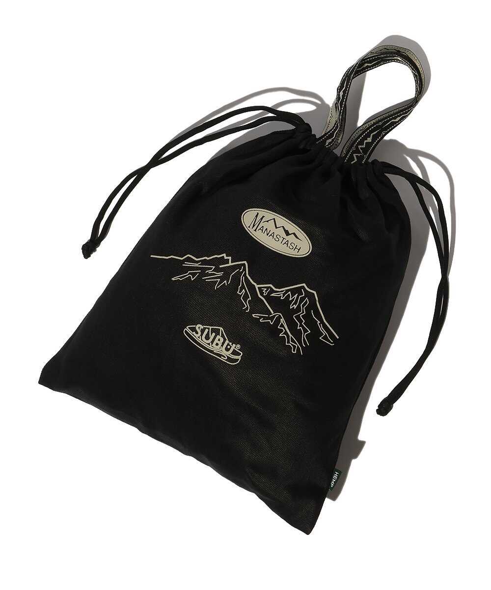 スブxマナスタッシュ ヘンプツイル素材サンダル