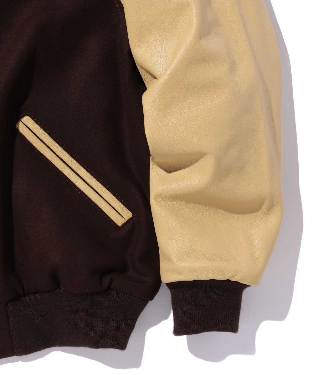 スリーブレザー スタジャン