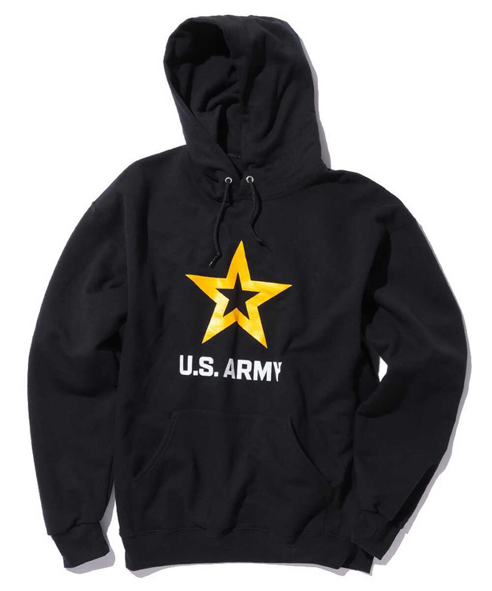 ミリタリープリント プルオーバーパーカ