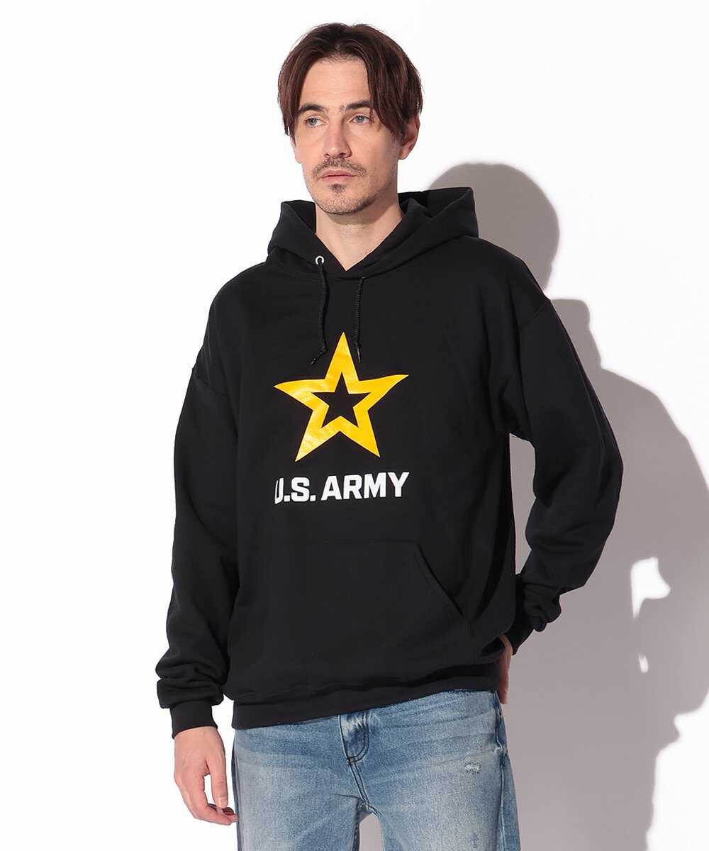 ミリタリープリント プルオーバーパーカ