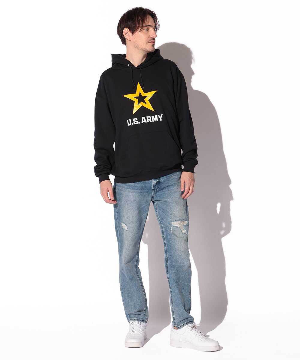 ミリタリープリント プルオーバーパーカ