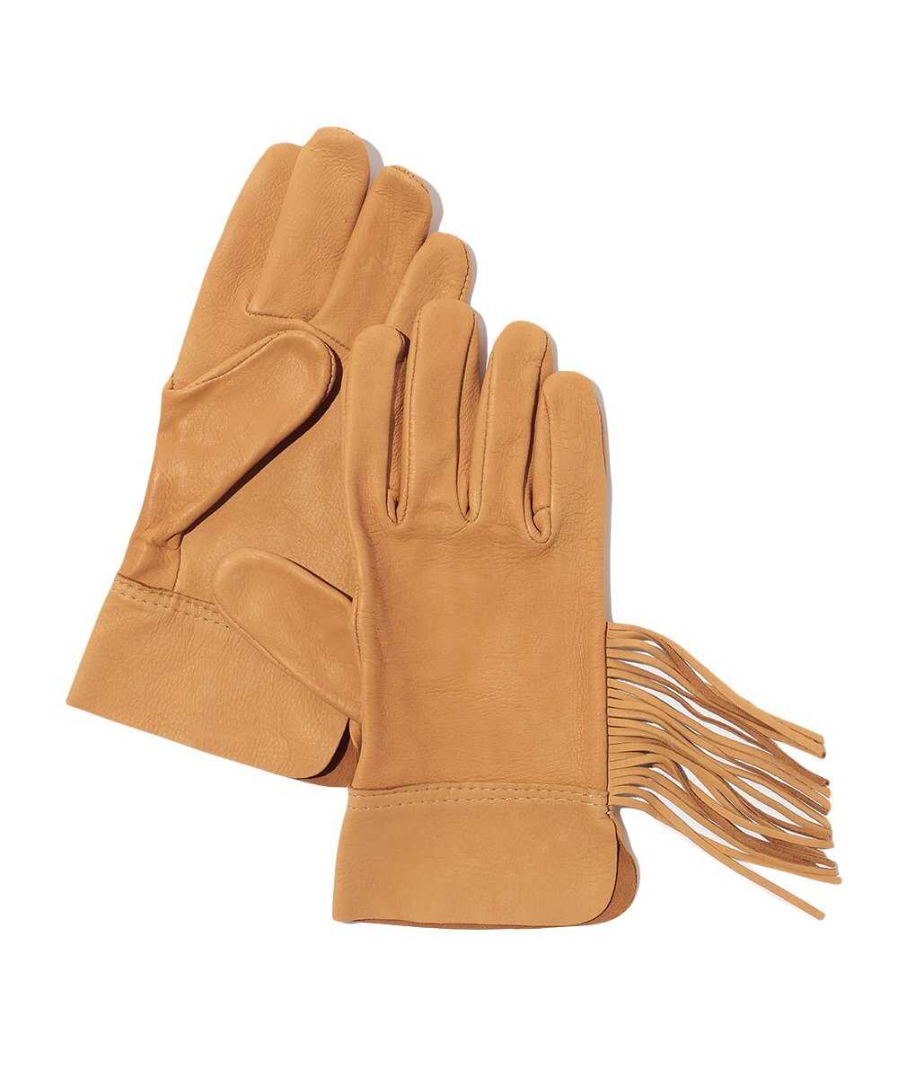 ディアスキン ロングフリンジグローブ