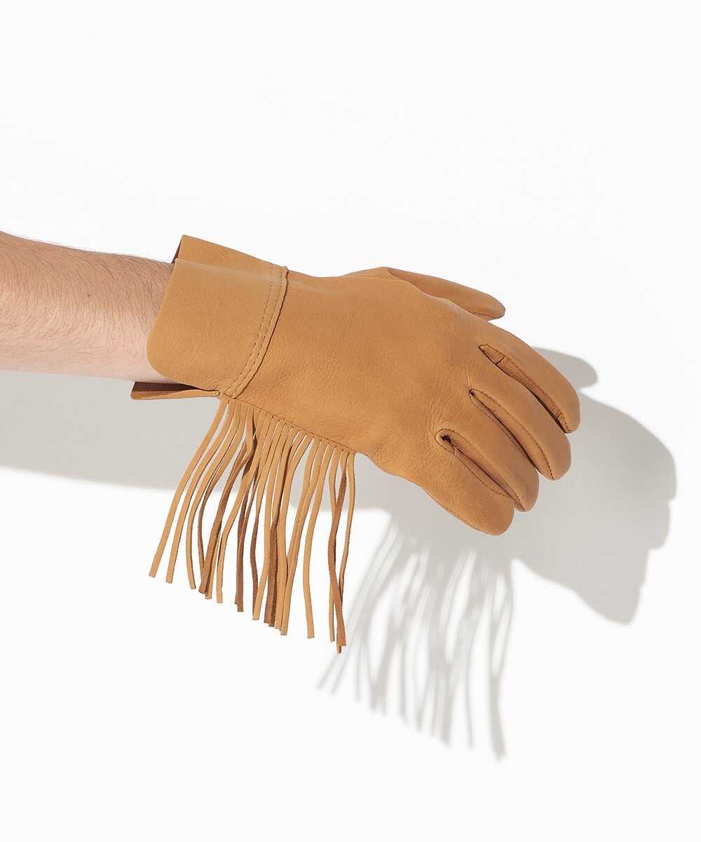 ディアスキン ロングフリンジグローブ