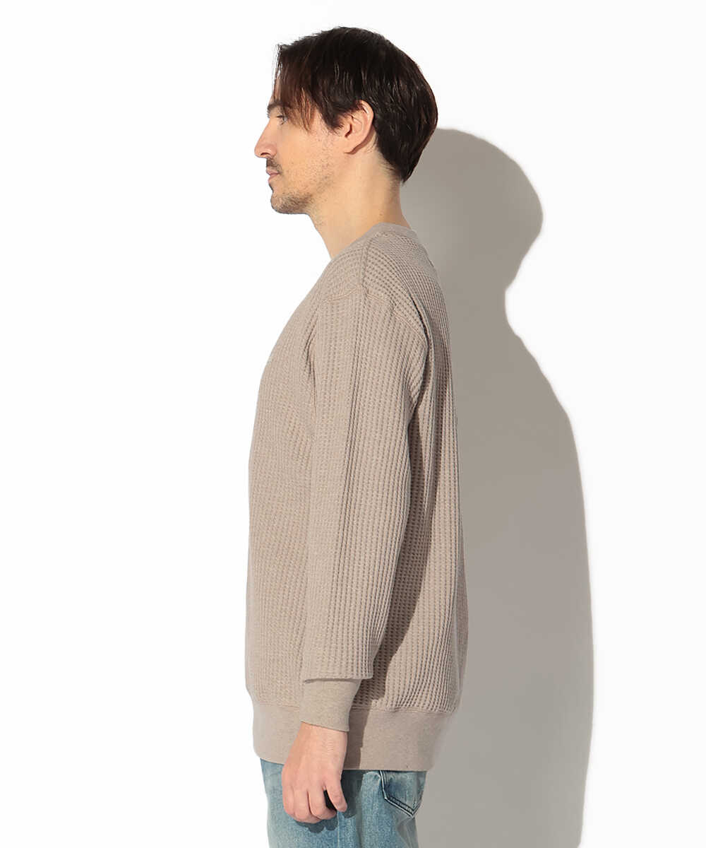 ビックワッフルロングスリーブ