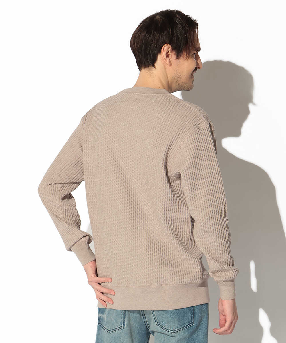 ビックワッフルロングスリーブ