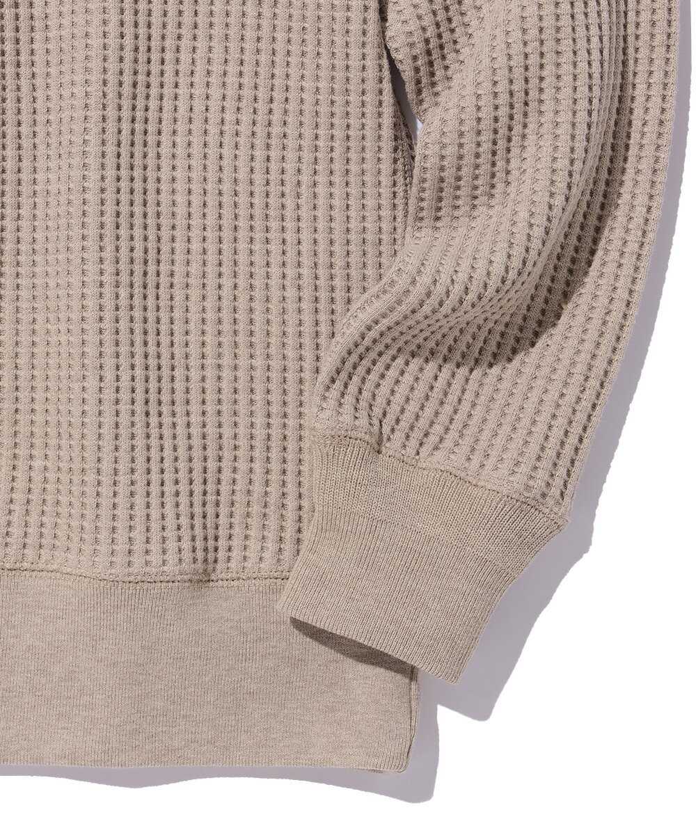 ビックワッフルロングスリーブ