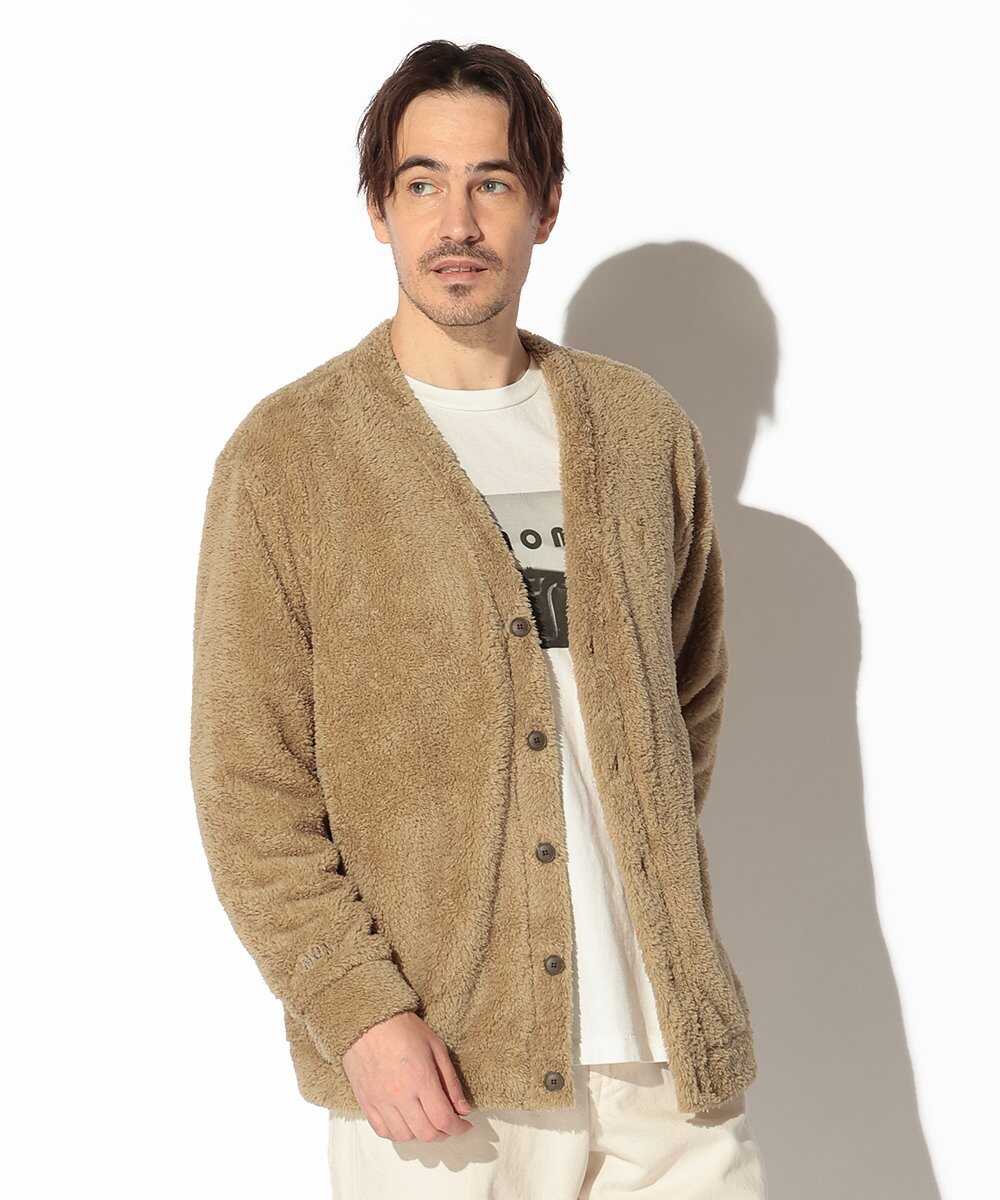 マイクロフリースカーディガン