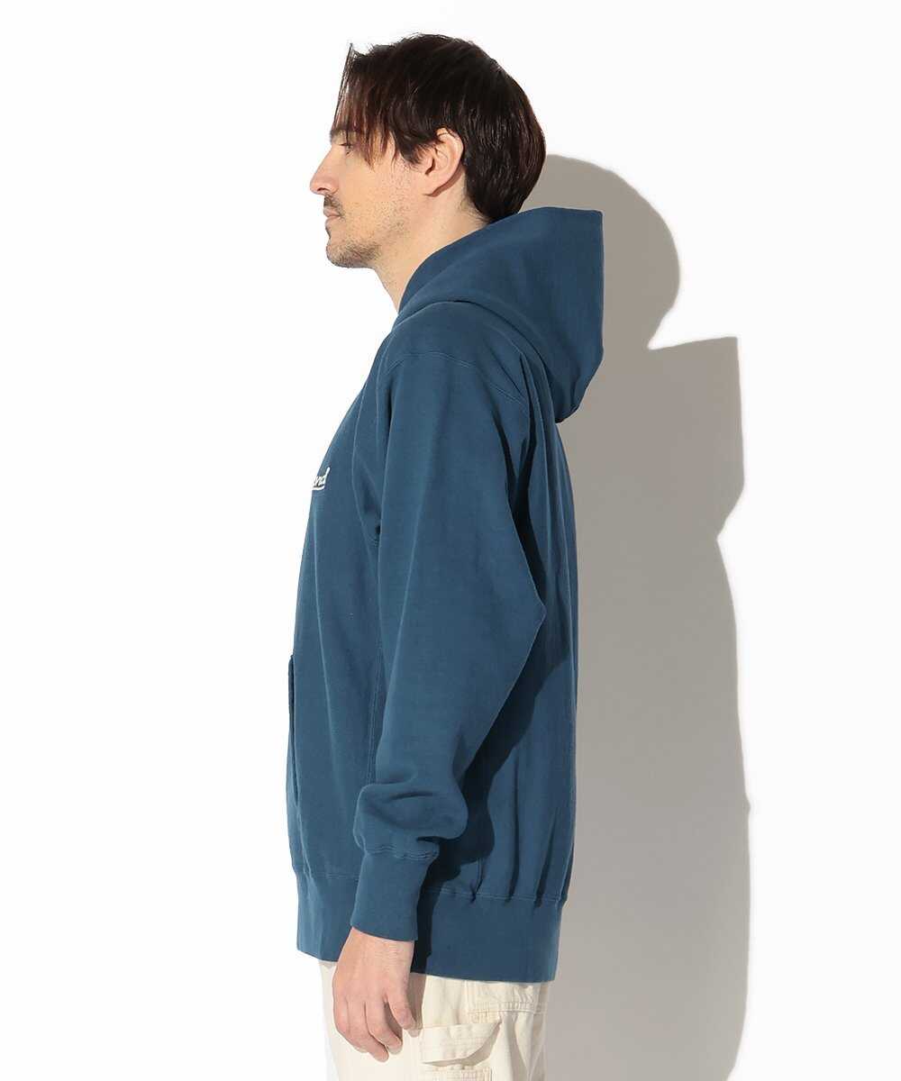 チェーンステッチ刺繍 プルオーバーパーカ