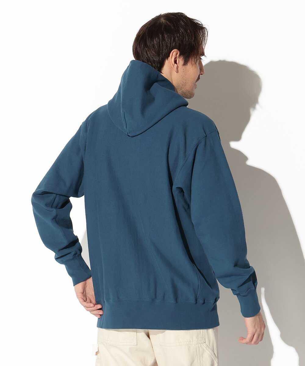 チェーンステッチ刺繍 プルオーバーパーカ