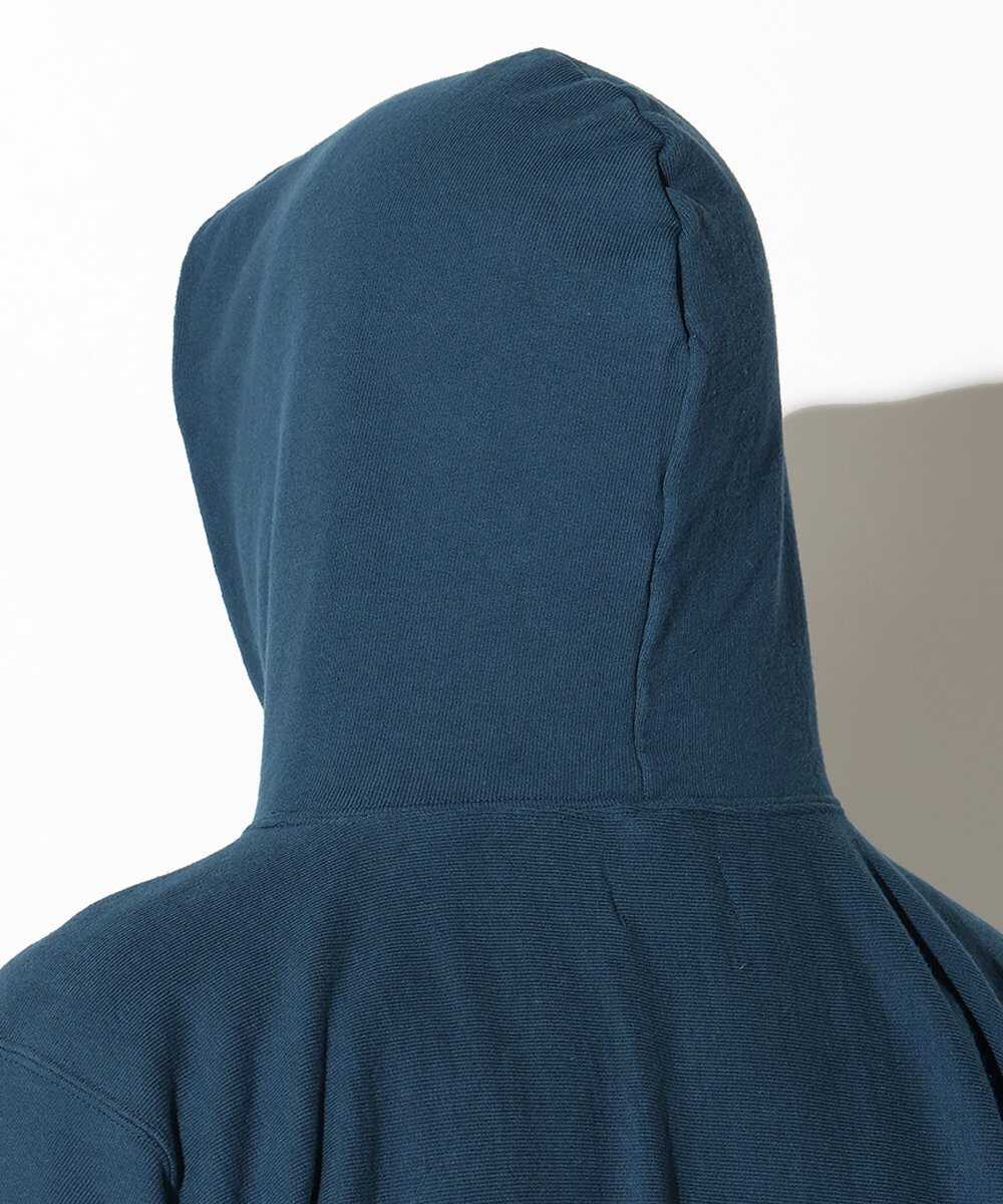 チェーンステッチ刺繍 プルオーバーパーカ