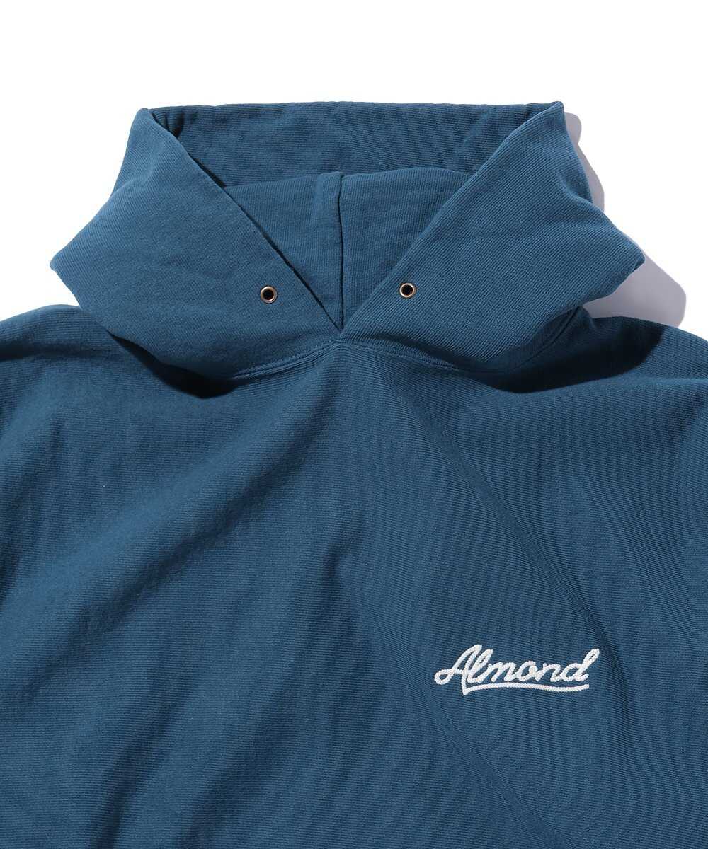 チェーンステッチ刺繍 プルオーバーパーカ