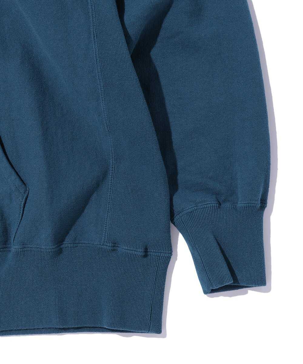 チェーンステッチ刺繍 プルオーバーパーカ