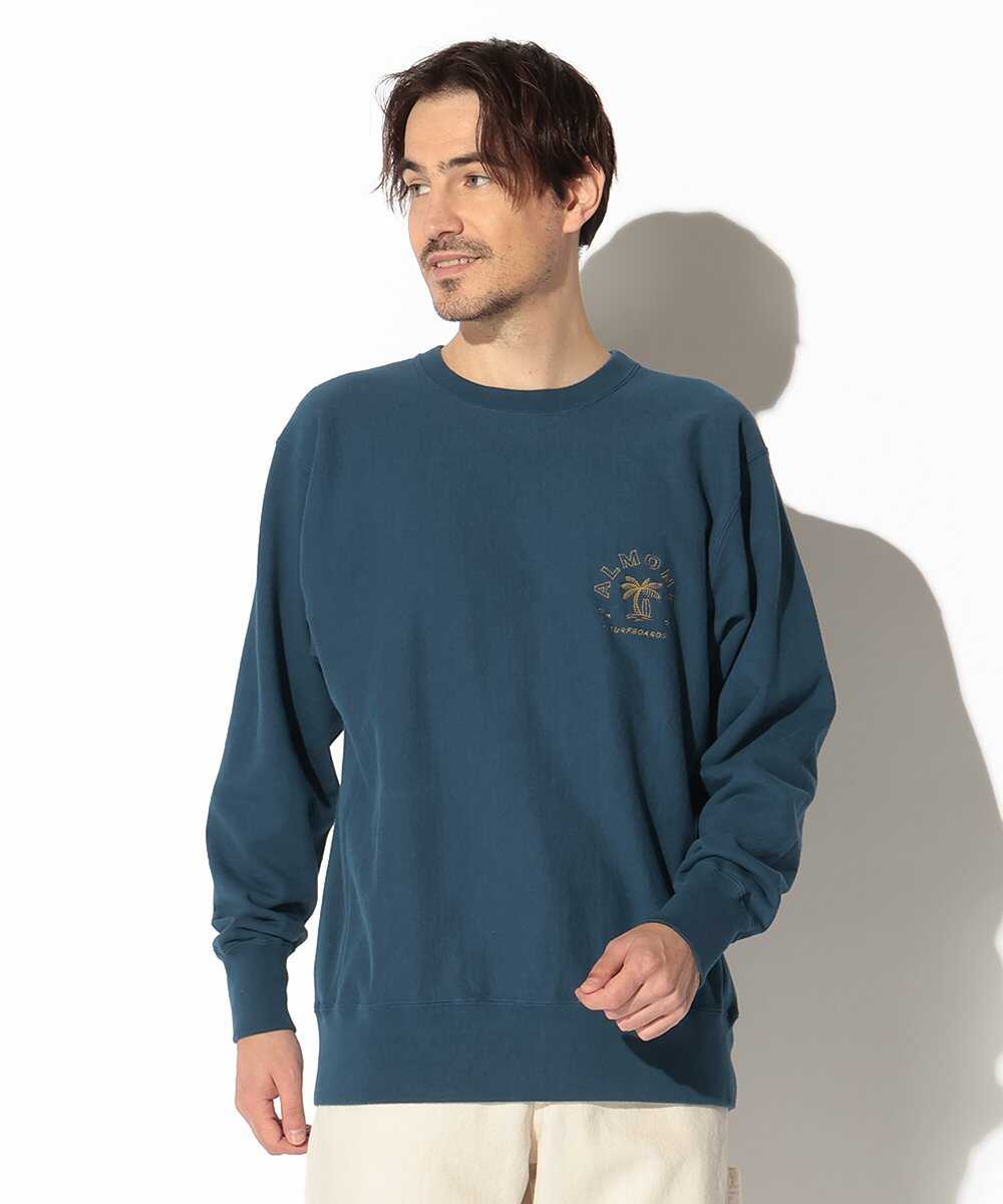 ロゴ刺繍スウェット