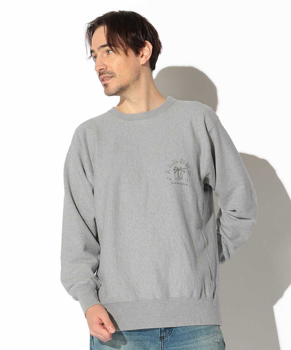 ロゴ刺繍スウェット