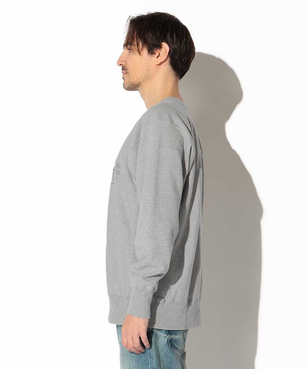 ロゴ刺繍スウェット