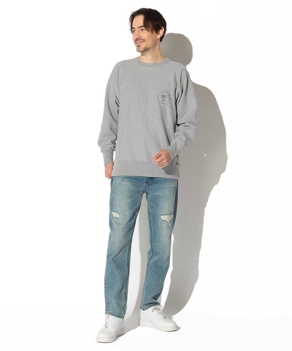 ロゴ刺繍スウェット