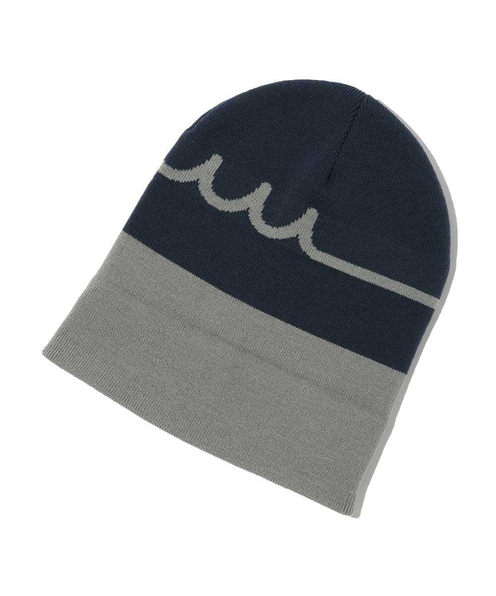 ジャガードロゴ ニットキャップ