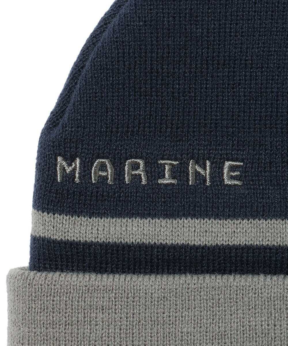 ジャガードロゴ ニットキャップ